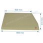 Brique droite vermiculite P0051778 Deville