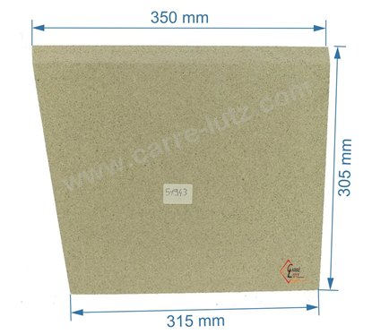 DV0051943  P0051943 - Brique droite vermiculite Deville 36,00 €