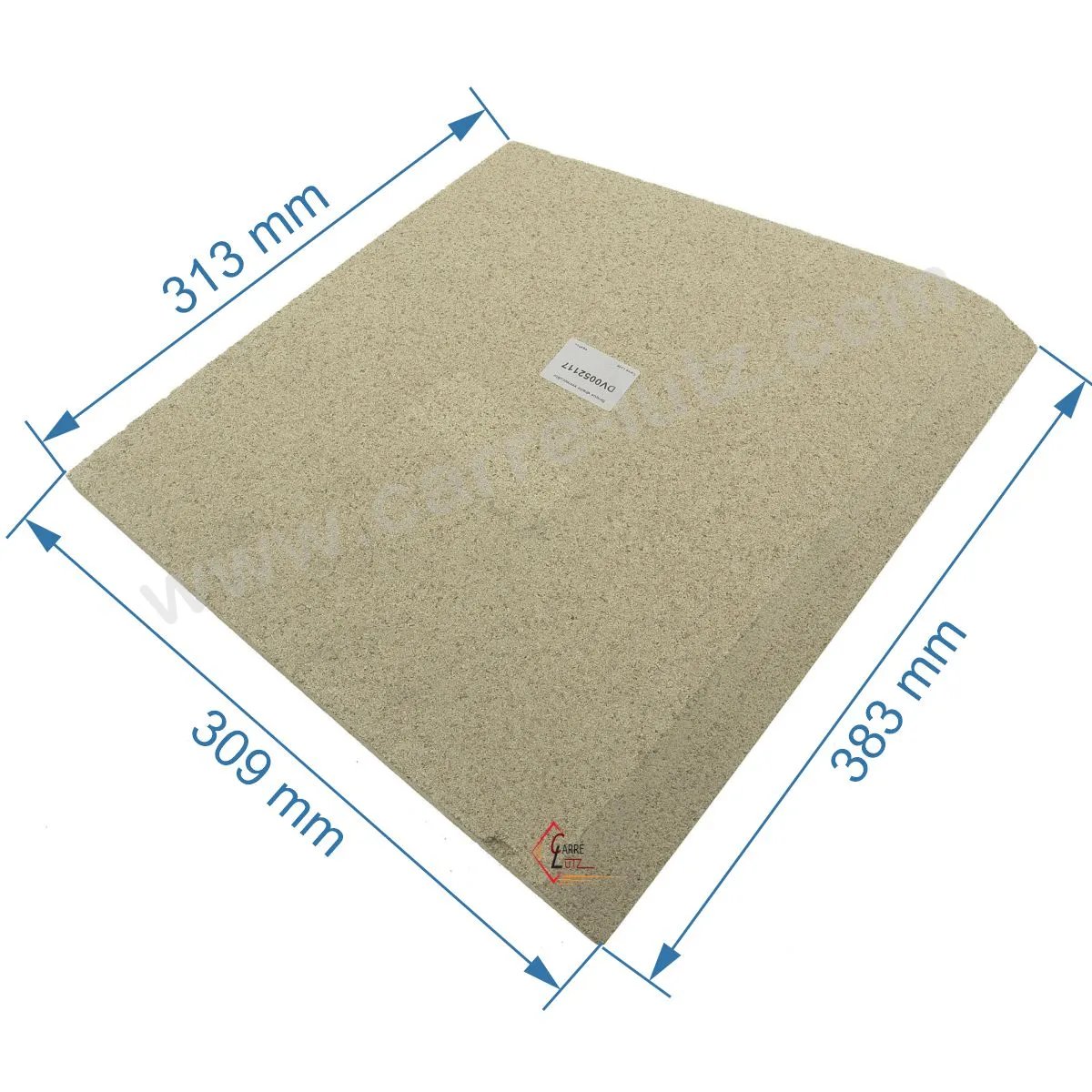 DV0052117  P0052117 - Brique droite vermiculite Deville 17,90 €