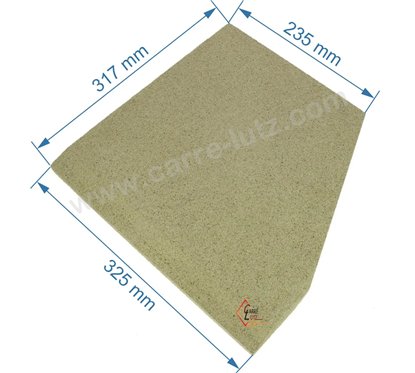 Brique droite vermiculite P0052506 Deville