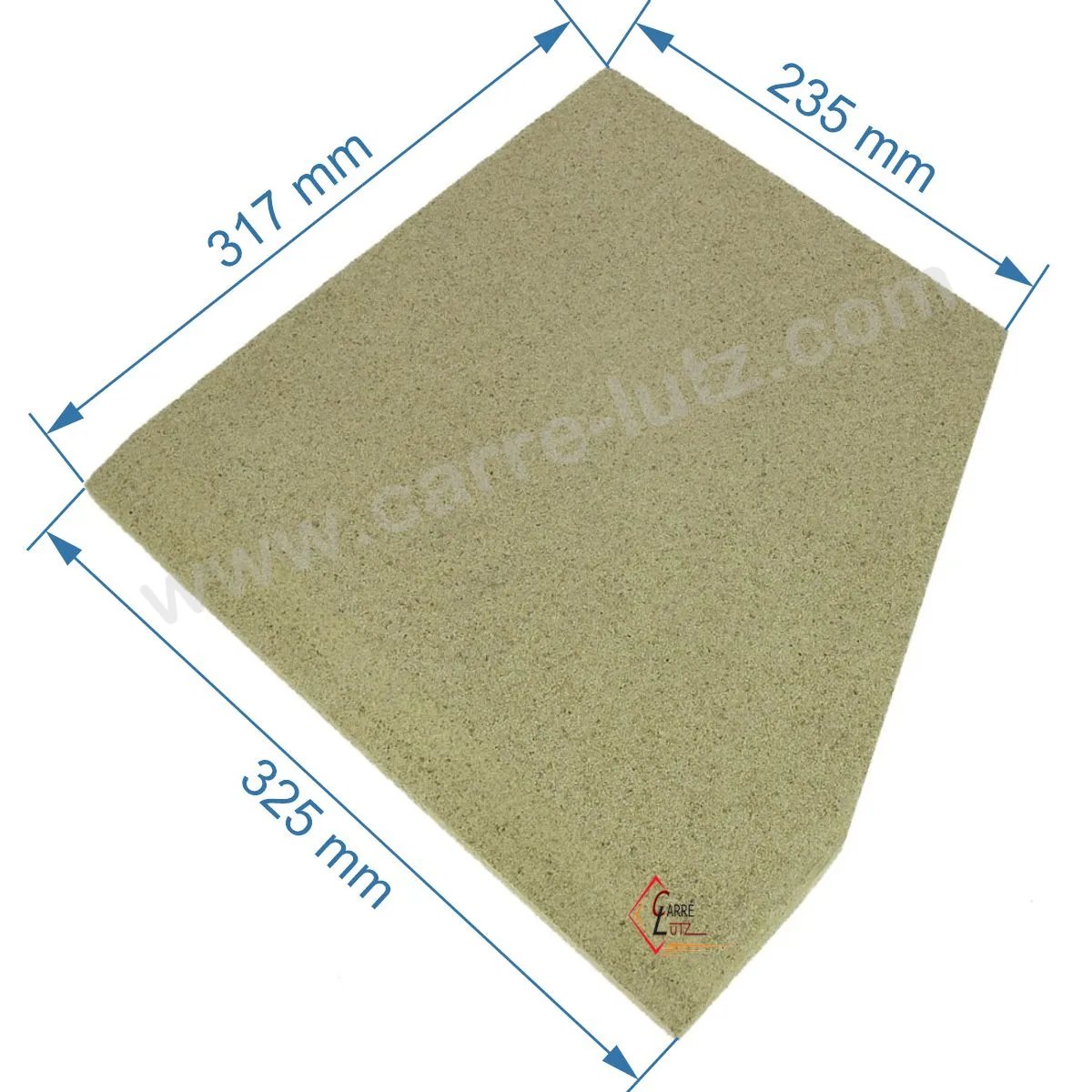 DV0052506  Brique droite vermiculite P0052506 Deville 28,00 €