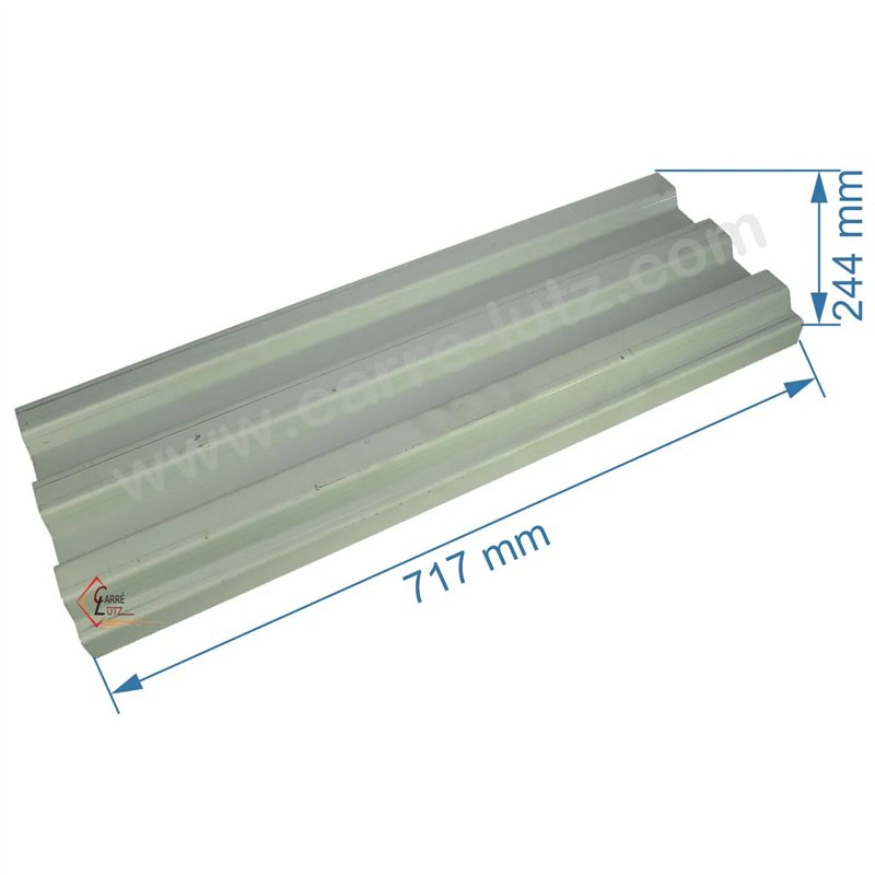 Déflecteur de foyer compatible avec Deville C07926.PT06 C077AP.06 - P0052508