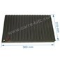 Plaque arrière de foyer compatible avec Deville bijou-80 C007926.PT06-PF - P0T52824