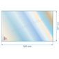 Vitre de poele en Vitrocéramique 385x227 mm Godin 3708 3739