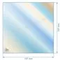 Vitre de poele en Vitrocéramique 127x127 mm Deville 7864 7867