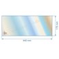 Vitre de poele en Vitrocéramique 440x175 mm Nestor Martin 468.50 478.50