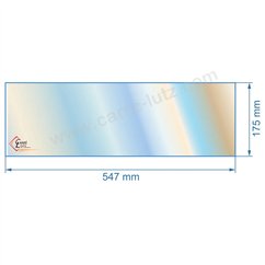 00148  Vitre de poele en Vitrocéramique 547x175 mm Arthur Martin 469.50 479.50 49,60 €