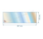 00148  Vitre de poele en Vitrocéramique 547x175 mm Arthur Martin 469.50 479.50 44,00 €