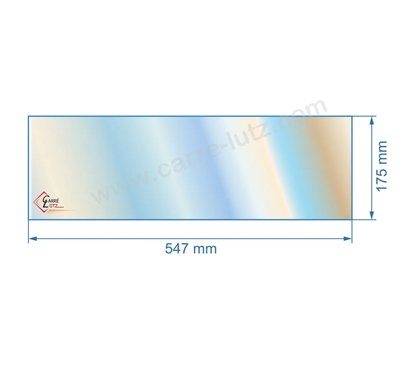 00148  Vitre de poele en Vitrocéramique 547x175 mm Arthur Martin 469.50 479.50 49,60 €
