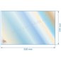 Vitre de poele en Vitrocéramique 535x330 mm FS000013046 Godin 3151 3152 3153