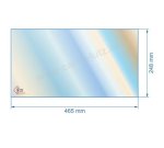 00162  Vitre de poele en Vitrocéramique 465x248 mm Godin 3701 3101 56,80 €