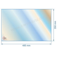 00224  00001307442 - Vitre réfractaire Vitrocéramique 485x350 Godin  96,00 €