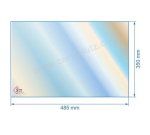 00224  00001307442 - Vitre réfractaire Vitrocéramique 485x350 Godin  96,00 €