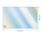 00227  00001305486 - Vitre réfractaire Vitrocéramique 714x437 Godin 3268 3283 3368 161,30 €