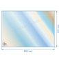 verre réfractaire Vitrocéramique 633x431 d' insert Godin 3170