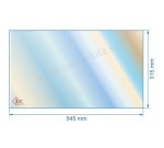 00237  16975 - verre réfractaire Vitrocéramique 545x315 Supra Mulhouse 06 99,90 €