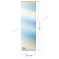 verre réfractaire Vitrocéramique 120x400 mm Godin 3162