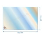 00342  00001307478 - verre réfractaire Vitrocéramique 603x390 mm Godin  115,90 €