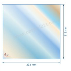 00344  00001307902 - verre réfractaire Vitrocéramique 333x313 mm Godin  58,00 €