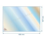 00345  00001307480 - verre réfractaire Vitrocéramique 606x407 mm Godin  120,80 €