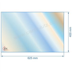 00353  Verre réfractaire Vitrocéramique 625X400 mm compatible avec Deville - P0028340 128,70 €