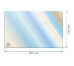 00353  P0028340 - verre réfractaire Vitrocéramique 625X400 mm Deville 132,80 €