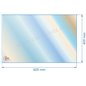 Verre réfractaire Vitrocéramique 625X400 mm compatible avec Deville - P0028340