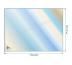 00355  P0047326 - verre réfractaire Vitrocéramique 713x519 mm Deville 150,30 €