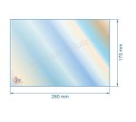 00357  Verre réfractaire Vitrocéramique 260x175 mm compatible avec Franco-Belge Deville - D0035053 25,10 €
