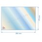 Verre réfractaire Vitrocéramique 260x175 mm compatible avec Franco-Belge Deville - D0035053