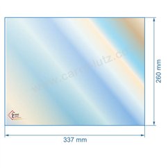 00360  verre réfractaire Vitrocéramique 337x260 mm 00001308911 Godin  51,30 €