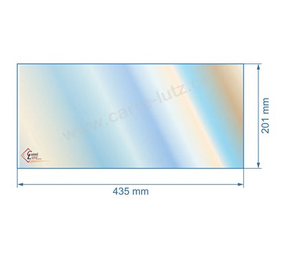 00363  verre réfractaire Vitrocéramique 435x201 mm 00001308999 Godin  58,20 €