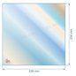 51051 - Vitre réfractaire Vitrocéramique 339x334 mm de foyer Aduro 3