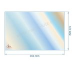 00384  51035 - Vitre réfractaire Vitrocéramique 453x290 mm de foyer Aduro 4 55,60 €