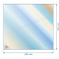 805131 - Vitre réfractaire Vitrocéramique 330x300 mm de poele Panadero Sagres