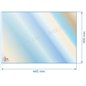805002 - Vitre réfractaire Vitrocéramique 440x300 mm de poele Panadero La Mancha