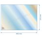805003 - Vitre réfractaire Vitrocéramique 445x310 mm de poele Panadero Montreal