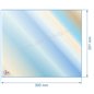 805116 - Vitre réfractaire Vitrocéramique 300x251 mm de poele Panadero Atlantic 3V