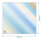 00451  805066 - Vitre réfractaire Vitrocéramique 350x322 mm de poele Panadero Harmonie 47,70 €
