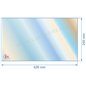 Vitre réfractaire Vitrocéramique 426x240mm compatible avec Deville AK1 AK2
