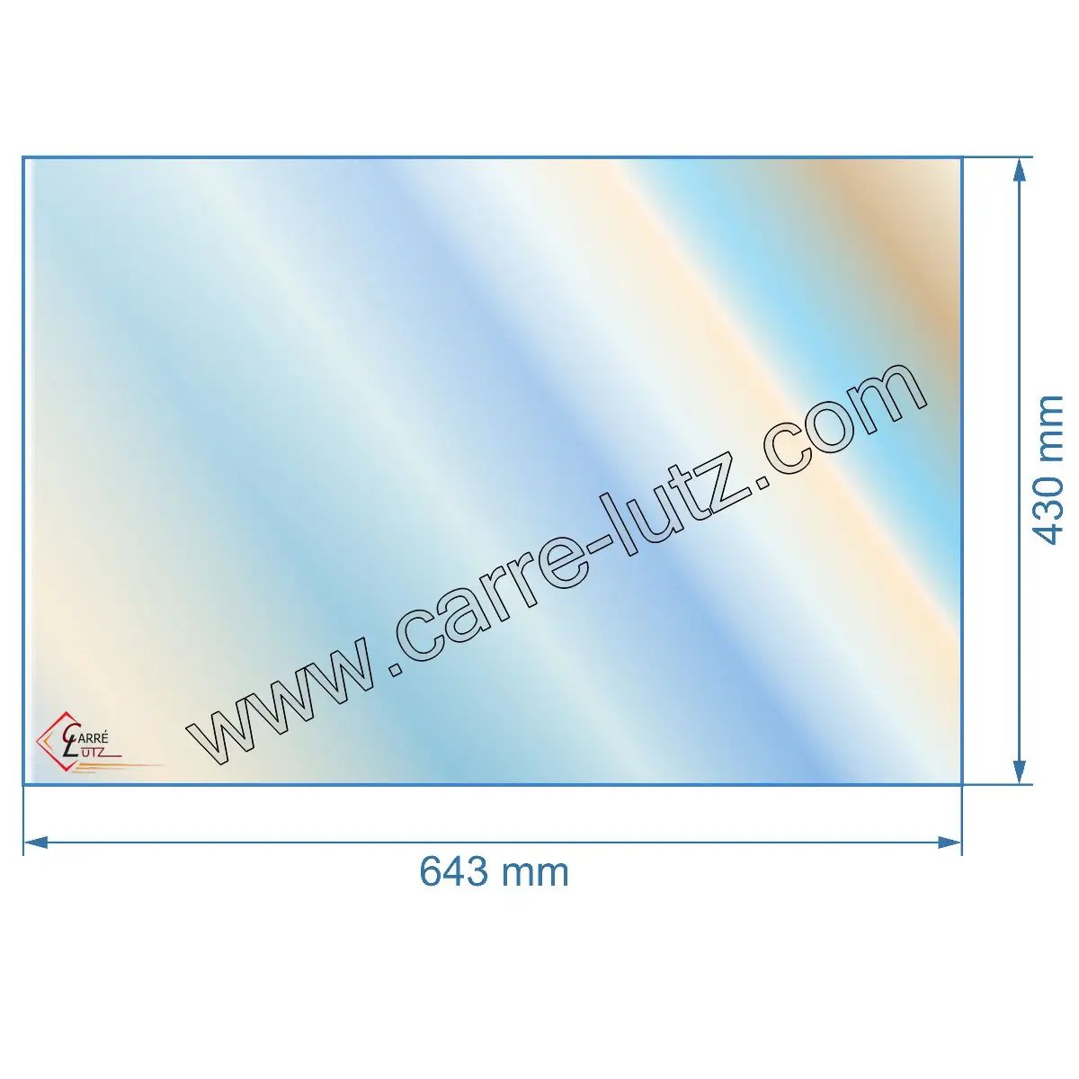 00463 Vitre réfractaire Vitrocéramique 643x430 mm 017515 Godin 127,00 € 00463 Vitre réfractaire Vitrocéramique 643x430 mm 017515 Godin 127,00 €