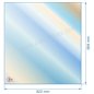 Vitre réfractaire Vitrocéramique 664x622 mm non sérigraphiée compatible avec Deville - P0052227