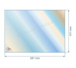00473  Vitre réfractaire Vitrocéramique 581x411 mm non sérigraphiée compatible avec Deville - AXC07866A 122,90 €