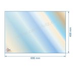 00475  Vitre réfractaire Vitrocéramique 686x468 mm non sérigraphiée compatible avec Deville - P0051354 165,20 €