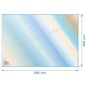 Vitre réfractaire Vitrocéramique 686x468 mm non sérigraphiée compatible avec Deville - P0051354