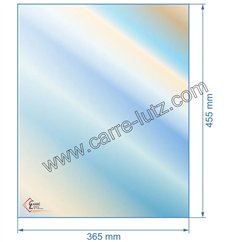 00484  Vitre réfractaire Vitrocéramique 455x365 mm D0025311 Deville 110,10 €