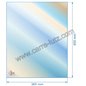 Vitre réfractaire Vitrocéramique 455x365 mm compatible avec Deville - D0025311