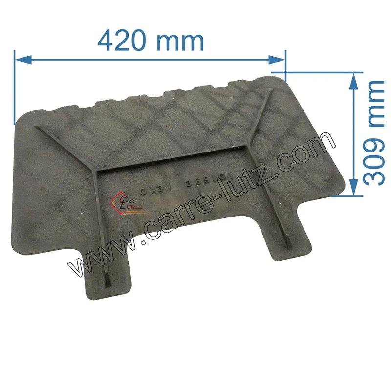 10131369101 - Déflecteur de foyer pour convecteur Godin 369101