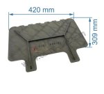 702585  10131369101 - Déflecteur de foyer pour convecteur Godin 369101 86,40 €