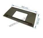 704931  30367315800 - Support de foyer pour convecteur Godin 366103 509,40 €